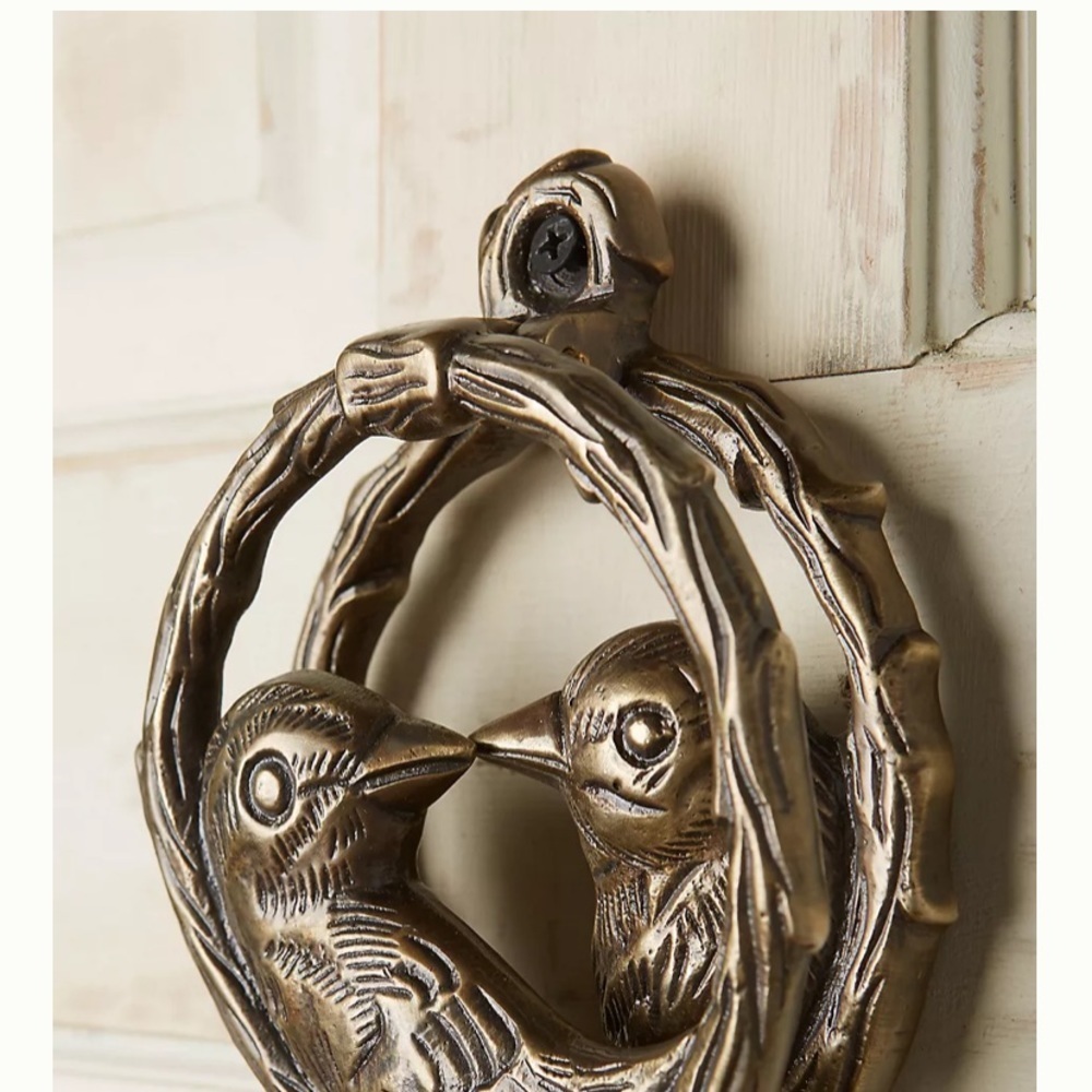 Anthropologie of a feather door knocker new - Picture 2 of 4